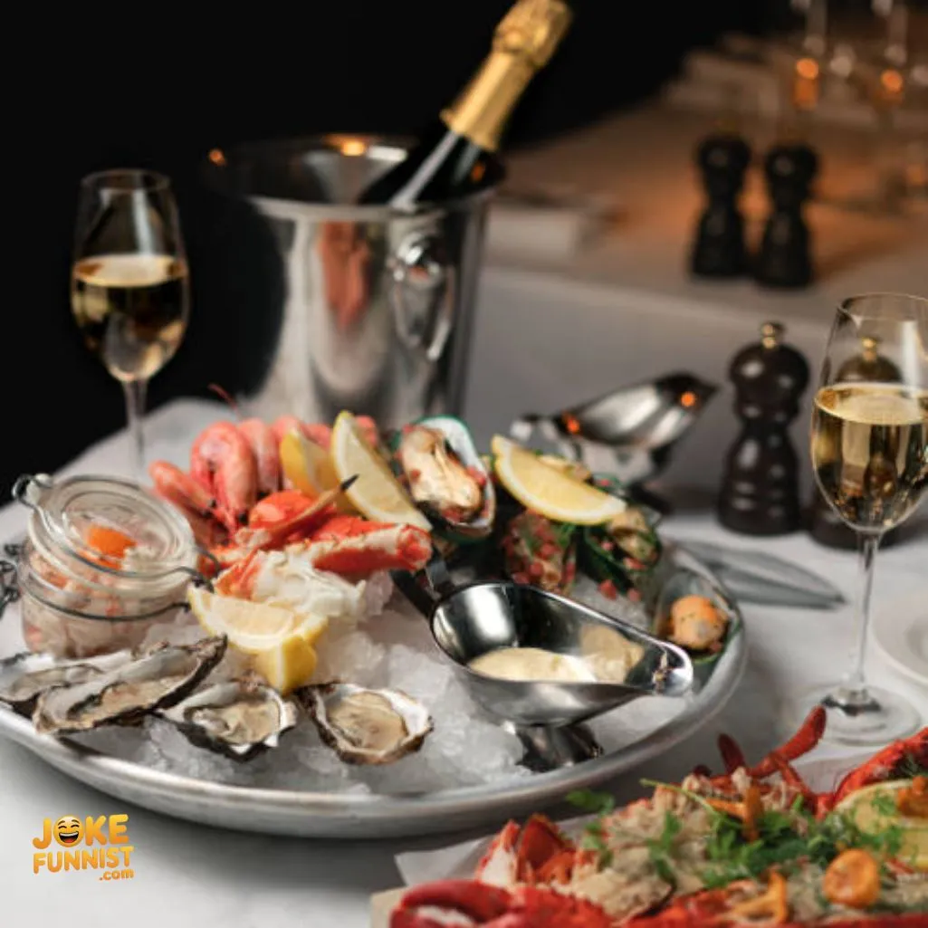 A party with oysters