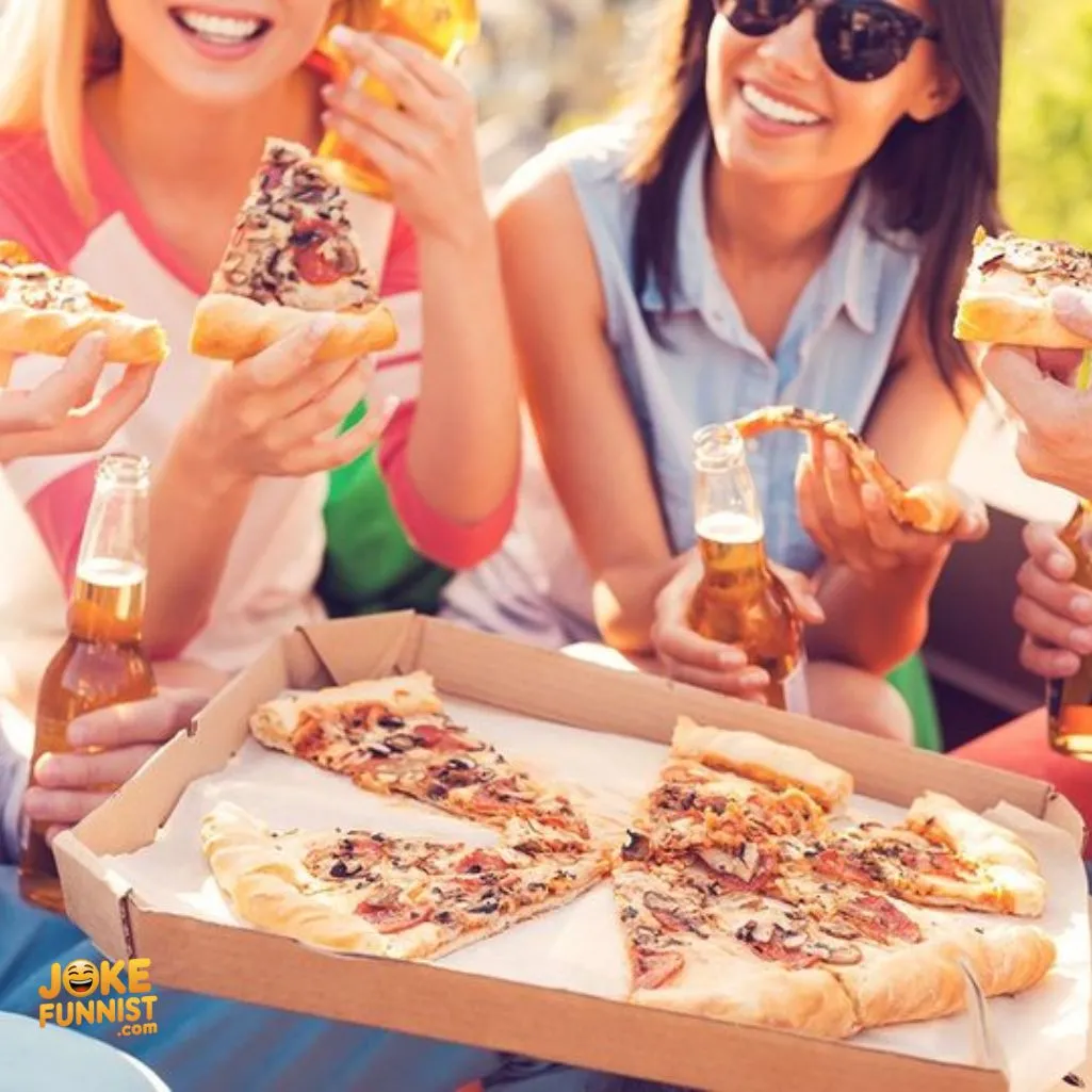 A pizza party