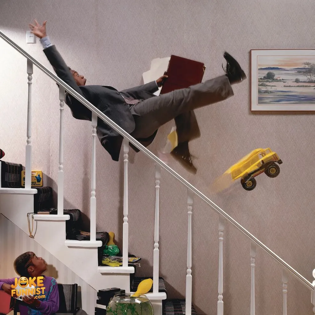 I don’t trust stairs