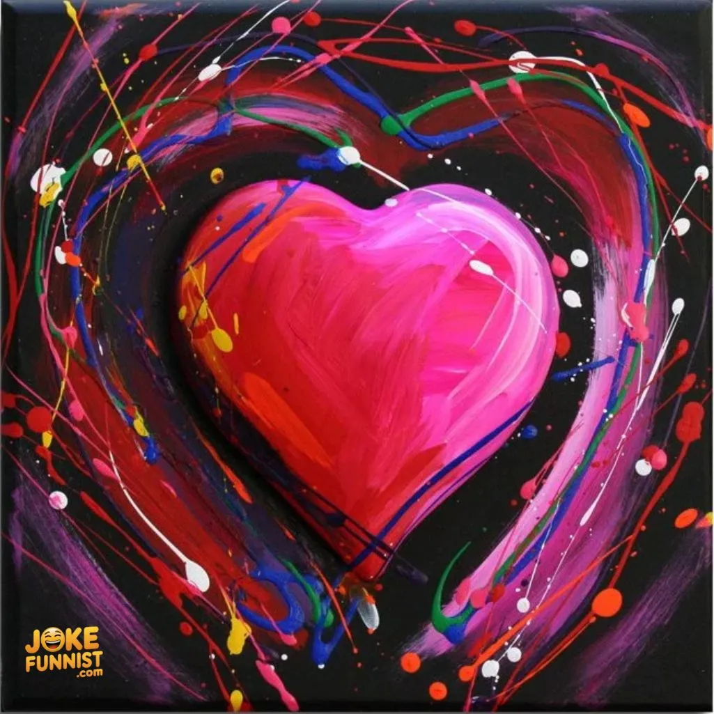 “Our love is painted