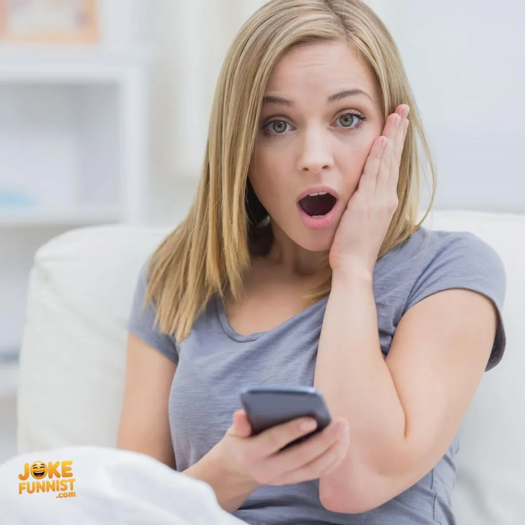 She seemed surprised