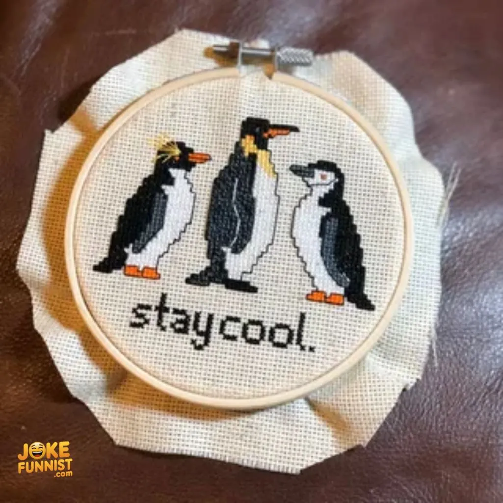 Stay penguin cool
