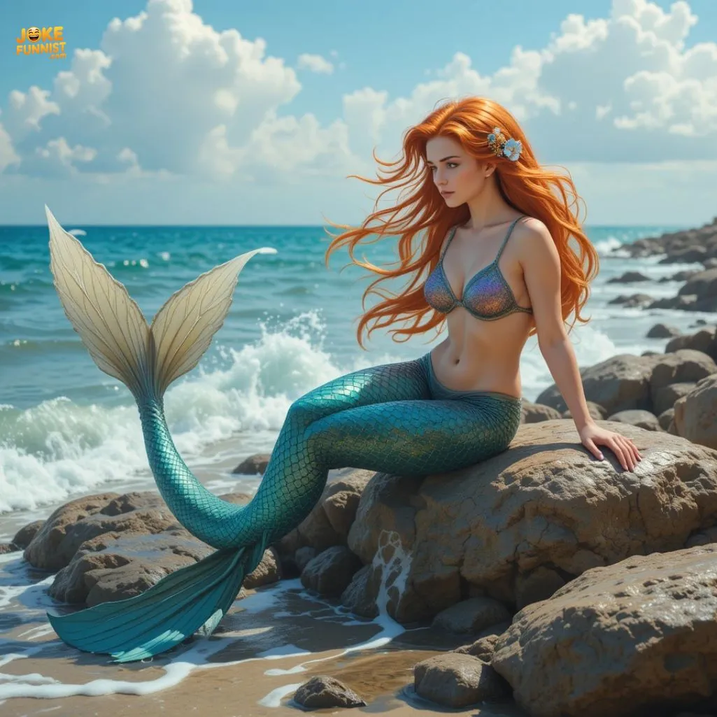 Mermaid Who Loves The Shore