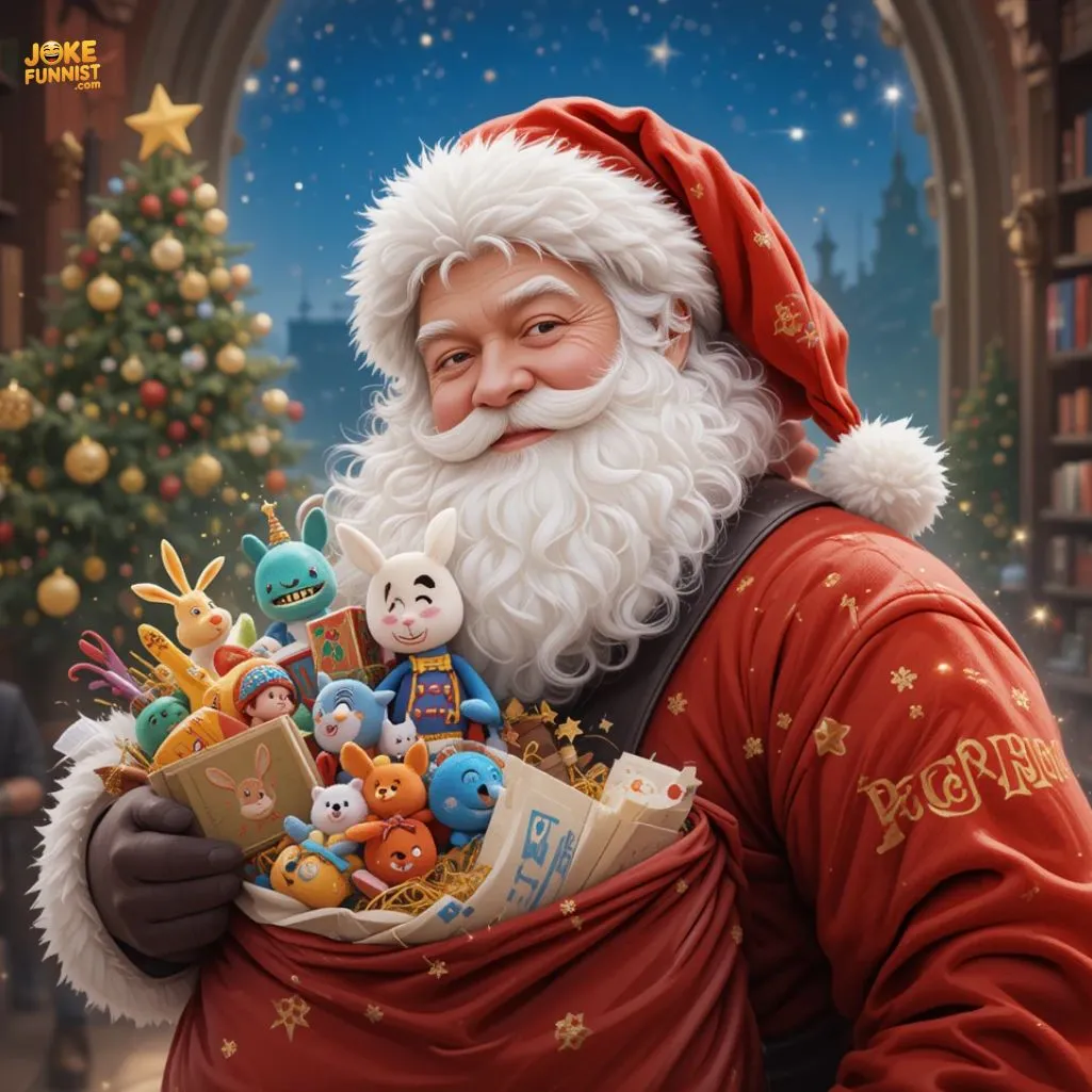 Santas Got A Bag Full Of Toys